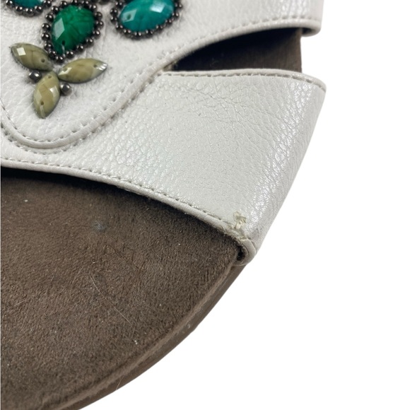 Natural Soul Amethyst by Naturalizer Jewel Slides Size 7W - Picture 6 of 7